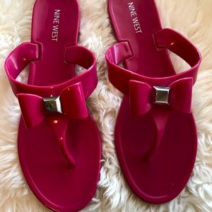 Nine West sandals in Fuschia